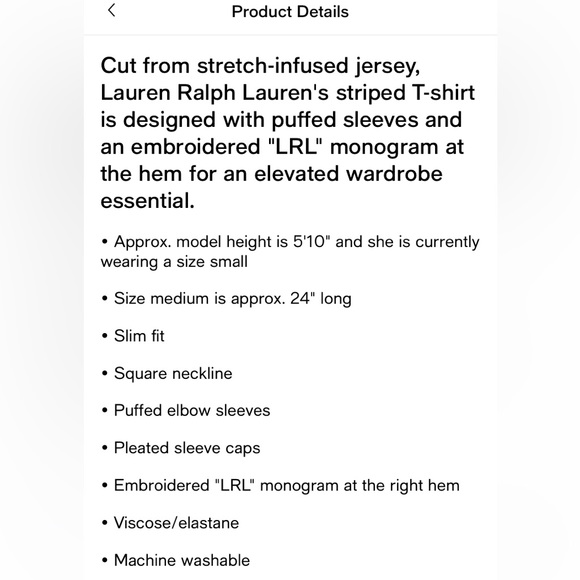 Lauren Ralph Lauren Puffed-sleeve Stretch-infused Jersey with Square Neck - Picture 2 of 9